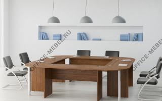 Trend Grand - Мебель для переговорных зон темного декора из материала ЛДСП темного декора из материала ЛДСП на Office-mebel.ru