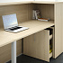 Отдельная стойка для рабочего стола с молдингом FLHMR085 на Office-mebel.ru 6