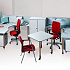 Стол для брифинга круглый (телескопические металлические ноги, мобильный) Periscope F2247 на Office-mebel.ru 9