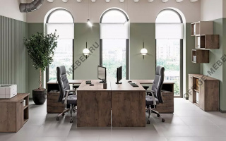 Lemo - Офисная мебель для персонала светлого декора светлого декора на Office-mebel.ru
