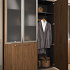 Шкаф комбинированный (для одежды + со стеклом) ВЛ 359 ДТ на Office-mebel.ru 4