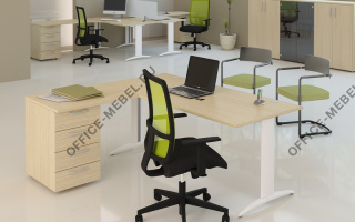 EDEN - Офисная мебель для персонала светлого декора из материала Рогожка светлого декора из материала Рогожка на Office-mebel.ru