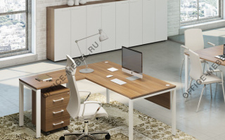 Lavoro П - Офисная мебель для персонала серого цвета из материала Металл  серого цвета из материала Металл  на Office-mebel.ru