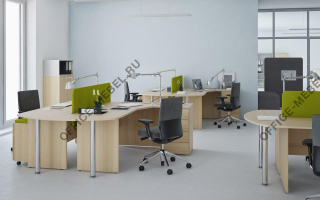 Smart - Офисная мебель для персонала темного декора темного декора на Office-mebel.ru