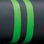 СТК-XH-8060 - черно-зеленый (экокожа)