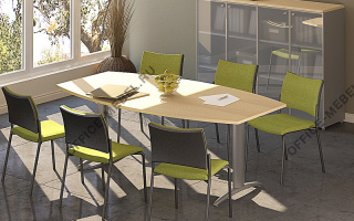 Porte - Мебель для переговорных зон серого цвета из материала ЛДСП серого цвета из материала ЛДСП на Office-mebel.ru
