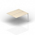 Составной стол на 2 рабочих места - приставной элемент PE2TPS126 на Office-mebel.ru 1