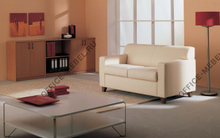 Неон - Мягкая мебель для офиса серого цвета из материала Эко-кожа серого цвета из материала Эко-кожа на Office-mebel.ru