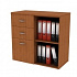 Шкаф с ящиками комбинированный 307 на Office-mebel.ru 1