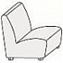 Мягкая мебель для офиса Элемент прямой одноместный 151 на Office-mebel.ru 1