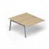 Приставной стол «Bench» с 4 пластиковыми заглушками LVRА12.1616-1 на Office-mebel.ru 1