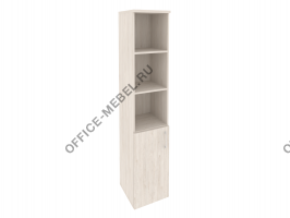 Шкаф высокий узкий левый/правый (1 низкий фасад ЛДСП) O.SU-1.1(L)/(R) на Office-mebel.ru