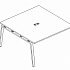 Секция стола для переговоров на металлокаркасе TRE А4 Б3 132-1 БП на Office-mebel.ru 1