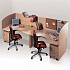 Стол рабочий интерактивный (правый, боковой брифинг, изогнутые металлические ноги) Fansy F2395 на Office-mebel.ru 14
