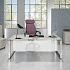 Стол с тумбой под системный блок Gloss Line НССБ-О.984 на Office-mebel.ru 2