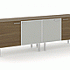 Греденция DADO wooden+glass doors L2 на Office-mebel.ru 1