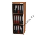 Шкаф для документов со стеклянной дверью левый 314 на Office-mebel.ru