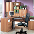 Стол прямоугольный с подвесной тумбой В-814/В-802 на Office-mebel.ru 2