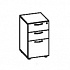 Шкаф - тумба с ящиками B1C43D3 на Office-mebel.ru 1
