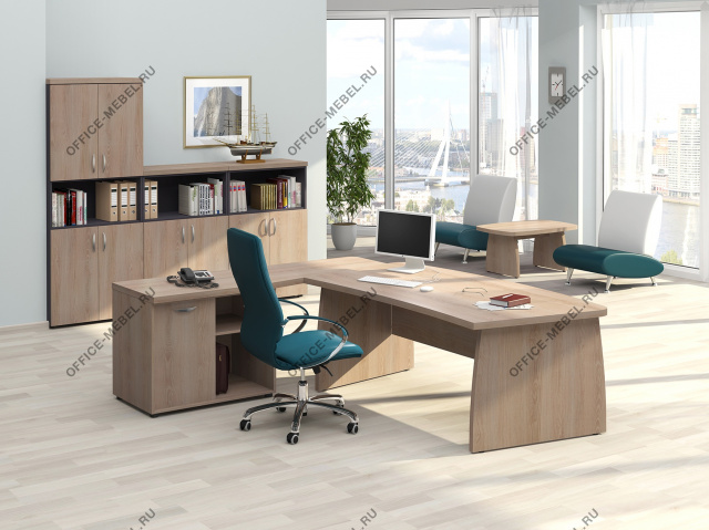 Мебель для кабинета Фокус (СП) на Office-mebel.ru