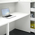 Отдельная стойка для рабочего стола с навесными панелями FLHPR125 на Office-mebel.ru 7