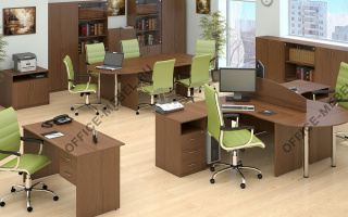 Nova S - Офисная мебель для персонала темного декора из материала Рогожка темного декора из материала Рогожка на Office-mebel.ru