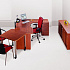 Стол рабочий интерактивный (правый, боковой брифинг, изогнутые металлические ноги) Fansy F2395 на Office-mebel.ru 7