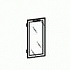 Дверь стеклянная в алюминиевой рамке B2D40G01 на Office-mebel.ru 1