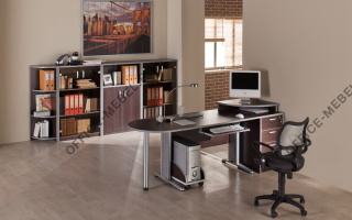 Стайл - Офисная мебель для персонала серого цвета из материала Рогожка серого цвета из материала Рогожка на Office-mebel.ru