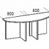 Брифинг-приставка к 2-м столам Karstula F0170 на Office-mebel.ru 1