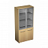 Шкаф для документов со стеклянными дверьми МЕ 343 на Office-mebel.ru 1