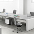 Двойной стол с высоким боковым пьедесталом DK206BAIC на Office-mebel.ru 3