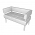 Мягкая мебель для офиса Диван двухместный Bu2-2 на Office-mebel.ru 1