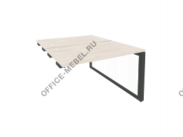 Стол-приставка двойной на О-образном м/к к опорым элем. O.MO-D.SPR-2.7 на Office-mebel.ru