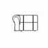 Мягкая мебель для офиса Одноместная секция с левым подлокотником 1Л на Office-mebel.ru 1
