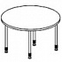Стол для брифинга круглый (телескопические металлические ноги) Periscope F2148 на Office-mebel.ru 1