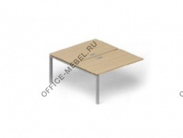 Рабочий стол «Bench» с врезным блоком LVRP23.1616-2 на Office-mebel.ru