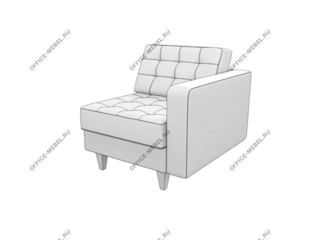 Мягкая мебель для офиса Кресло левое/правое Kos1R/L на Office-mebel.ru