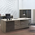 Стол с опорной тумбой и металлической опорой, правый Z-420пр на Office-mebel.ru 5