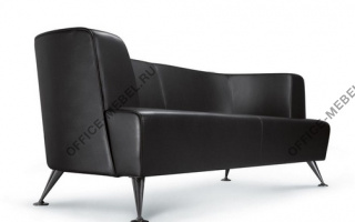 Лион - Мягкая мебель для офиса темного декора из материала Эко-кожа темного декора из материала Эко-кожа на Office-mebel.ru