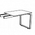 Обратный стол с балкой для электрификации PA1086 на Office-mebel.ru 1