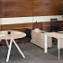 Стол с белыми опорами A200 W/D на Office-mebel.ru 2
