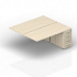 Составной стол на 2 рабочих места с приставными тумбами 4 ящика (меламиновые аутлеты, приставной элемент) 2TPM168N072 на Office-mebel.ru 1