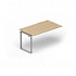 Приставной стол с 2 пластиковыми заглушками LVRO12.1408-1 на Office-mebel.ru 1
