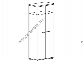 Шкаф для одежды (задняя стенка ДСП) А4 9317 БП на Office-mebel.ru