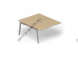 Приставной стол «Bench» с врезным блоком LVRА12.1216-2 на Office-mebel.ru