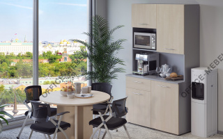 Офисная мебель FIT - Офисная мебель для персонала серого цвета из материала ЛДСП серого цвета из материала ЛДСП на Office-mebel.ru