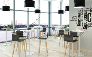 Высокие столы Molti - Мебель для приемных темного декора из материала Тамбурат темного декора из материала Тамбурат на Office-mebel.ru