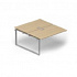 Приставной стол «Bench» с врезным блоком LVRO12.1616-2 на Office-mebel.ru 1