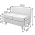 Мягкая мебель для офиса Секция 2-местная Dm2 на Office-mebel.ru 1
